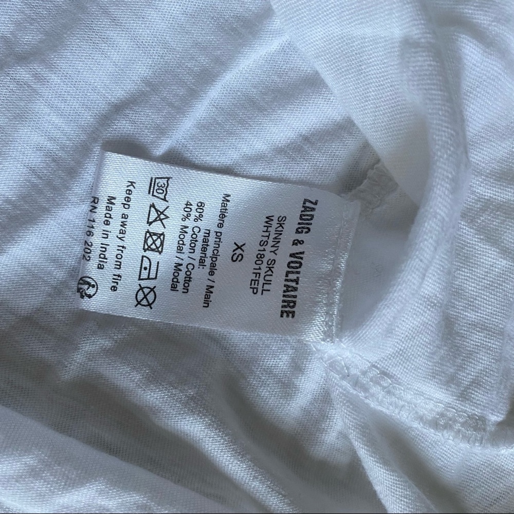 Zadig & Voltaire Skull Tee - Picture 7 of 8
